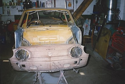 Classic Italian car restoration