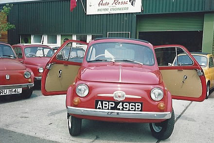 Classic Italian car restoration
